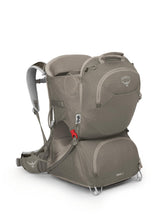 Osprey Poco LT folded-frame highlights compact design for travel.