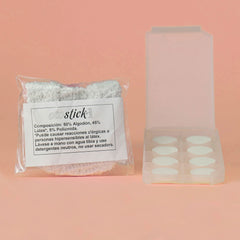 Otostick Baby protective cap shielding the device during wear