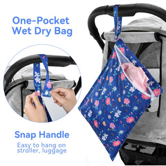 OTraki easy-carry handle keeps wet items handy on trips.