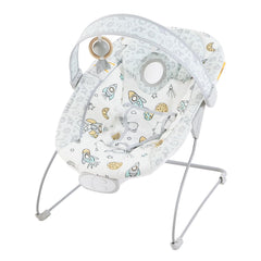 Otrolepota baby bouncer main view highlights portable, space-saving design for infants.