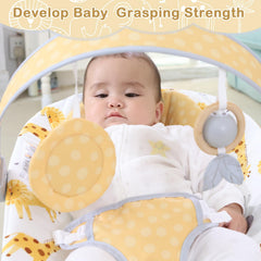 Otrolepota Baby Bouncer seat cover is soft and machine washable for easy cleaning.