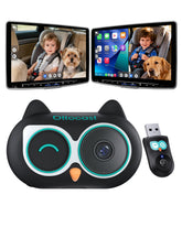 OTTOCAST back seat view on car screen for clear infant monitoring