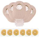 OUCHAN Carbou 12-inch ostomy bags for reliable drainage and comfort