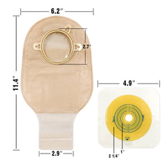 OUCHAN Carbou buckle ring attachment enables quick secure pouch connection