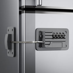 Ougourim upgraded fridge lock on door ensures safe, controlled access for kids.