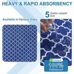 OUTCREATOR pad with absorbent core that locks moisture away