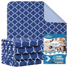 OUTCREATOR Washable Bed Pads with soft surface for all-night comfort and protection