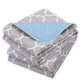 OUTCREATOR washable bed pads 34x56 top view protecting mattresses from leaks.