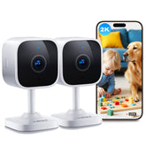 Outinput Indoor Camera front view for discreet everyday monitoring.