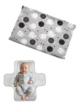 Outtip Cute Snail changing mat folded for compact travel changes