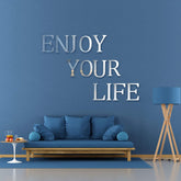 Outus alphabet mirror decals for customizable wall messages and reflections.