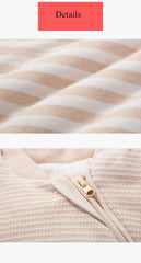 OuYun 2-way zipper allows convenient nighttime diaper changes