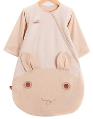 OuYun baby sleeping bag autumn detachable sleeve for seasonal warmth and flexibility.