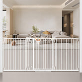 Owlie 37.4-inch extra tall gate provides a tall barrier for stairs.