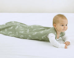 Owlivia organic cotton fabric feels soft and breathable for all-night comfort.