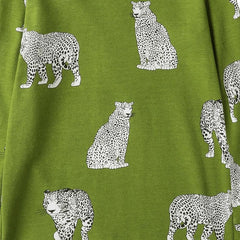 Owlivia cheetah-stripes print adds playful style to bedtime.