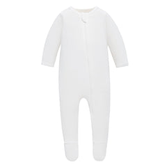 Owlivia footed design with diaper gusset for extra room