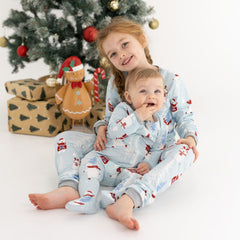 Owlivia Pajama Footed Design demonstrates warm feet and secure fit overnight.