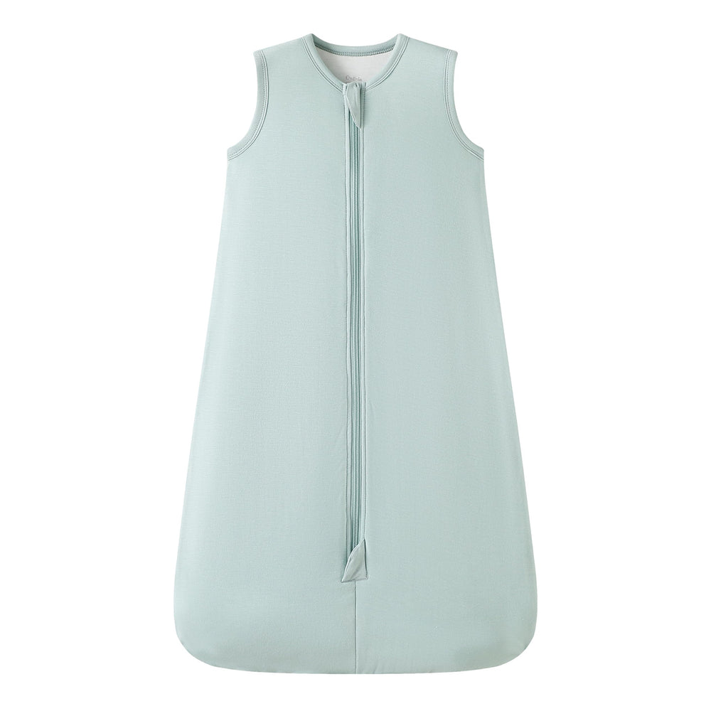 Owlivia sleep sack front view showing breathable fabric for comfortable nights