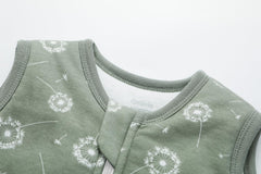 Owlivia sleep sack interior guard protects baby's skin from zipper contact.