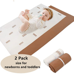 Owlowla portable changing pad open, ready for quick diaper changes.