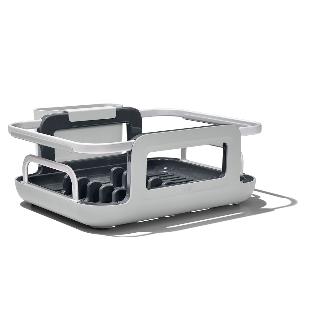 OXO Good Grips extensor sobre fregadero facilita el secado.