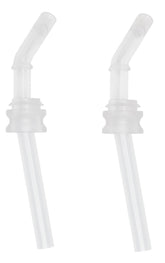 OXO Tot 6 oz replacement straw set with two straws for on-the-go hydration.