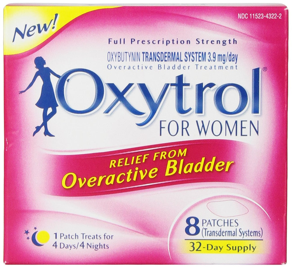 Oxytrol for Women patch on skin shows discreet, flexible coverage for daily OAB support.