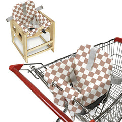 OZRVYNDAREL padded cart cover provides head and back support during shopping trips.