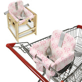Ozrvyndarel padded-comfort-cart-cover offers plush support and cleanliness on public carts.