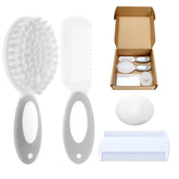 PAKENYESHA baby hair brush with soft bristles for gentle scalp care.