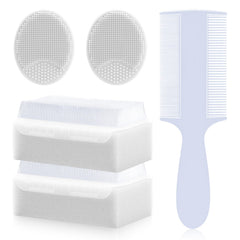 PAKENYESHA cradle cap brush set with soft bristle brushes for gentle scalp care