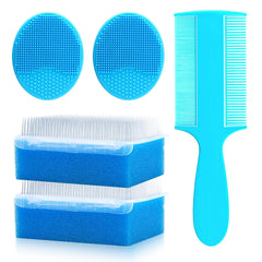 Pakenyesha soft bristle brush for gentle baby scalp care