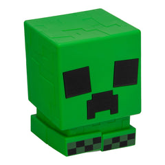 Paladone Creeper SquishyGlo light held in hand for a cozy bedside glow.