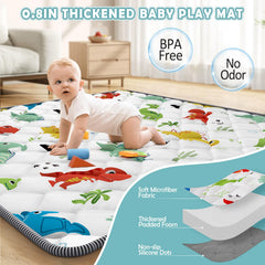 Palopalo Play Mat demonstrates non-slip bottom for stable, safe play surfaces.
