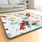 Palopalo thicken foam baby play mat top view with a soft surface for comfortable play.