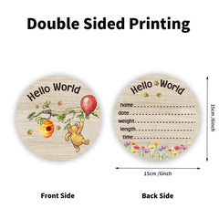 PAMBO Baby Bear 6-inch close-up of wood texture highlighting handcrafted durability.