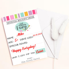 PAMBO tooth box open lid reveals interior storage for tiny teeth.