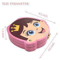 PAMBO Tooth Fairy Keepsake Box tweezers included for easy tiny-tooth handling