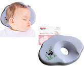 Panda Baby Pillow with soft breathable cover provides cozy comfort for newborn head support