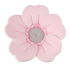 PandaEar baby bath pad with petal soft cradle supports newborns during sink baths