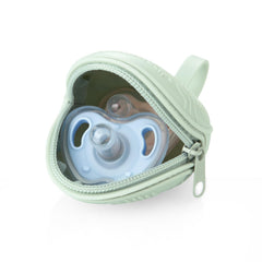 PandaEar transparent pacifier storage box protects from dust and germs