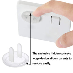 PandaEar transparent socket covers blend discreetly with décor.