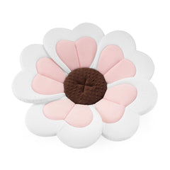 PandaEar baby bath pad with petals cradles newborns during sink baths