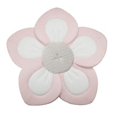 PandaEar baby bath pad with soft petals provides cradle-like sink bath support.