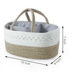 PandaEar changing table organizer makes diaper duties quick and tidy.