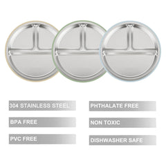 PandaEar dishwasher-safe plates simplify cleanup after busy mealtimes
