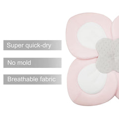PandaEar machine-washable bath pad for quick cleaning.