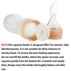 PandaEar stand-up bottle design keeps contents clean and accessible during feeding