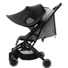 PandaEar sun shade covering car seat during sunny commutes